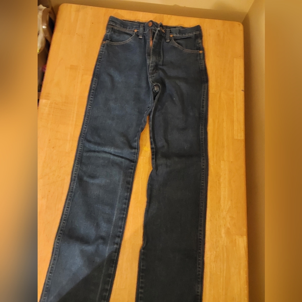 Men's Wrangler 29x34 bootcut jeans